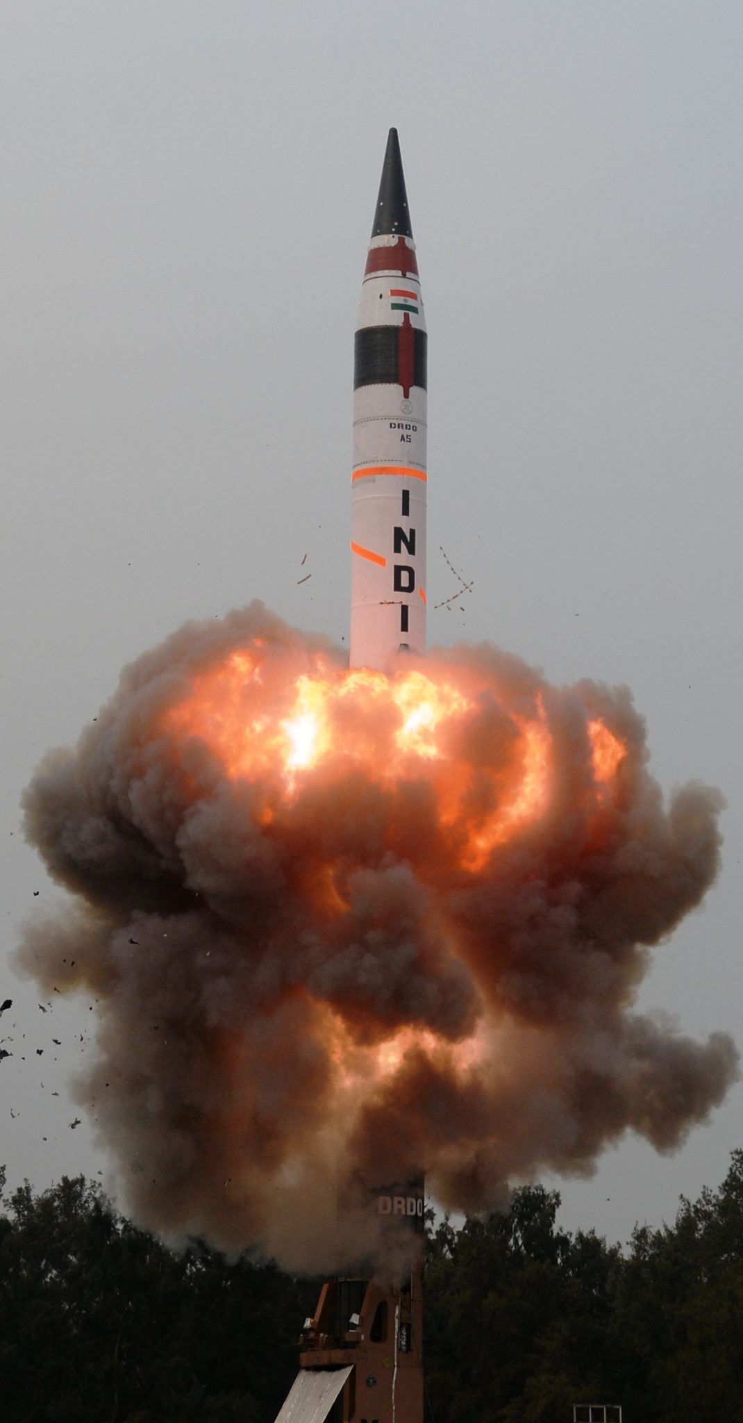 Successful Pre-induction Trial of India’s Agni-V Intercontinental Ballistic Missile Takes It Closer To Deployment