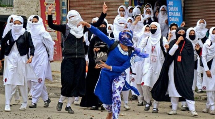 On Stone Pelting In The Kashmir Valley