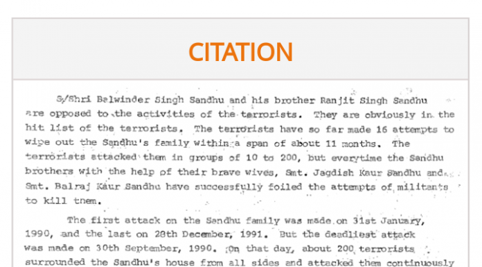 Counterterrorism Hero & Shaurya Chakra Awardee Balwinder Singh Sandhu Assassinated In Tarn Taran